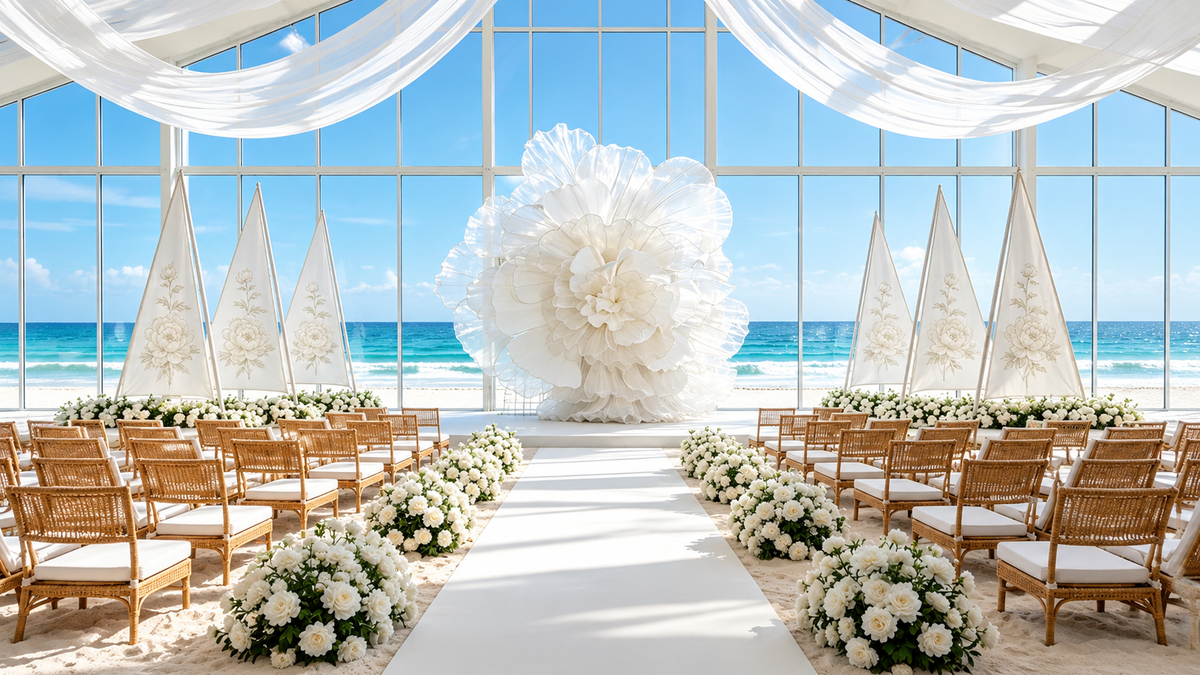 Beyond the Bouquet: How to Plan Memorable Events with Sculptural Fabric Flowers