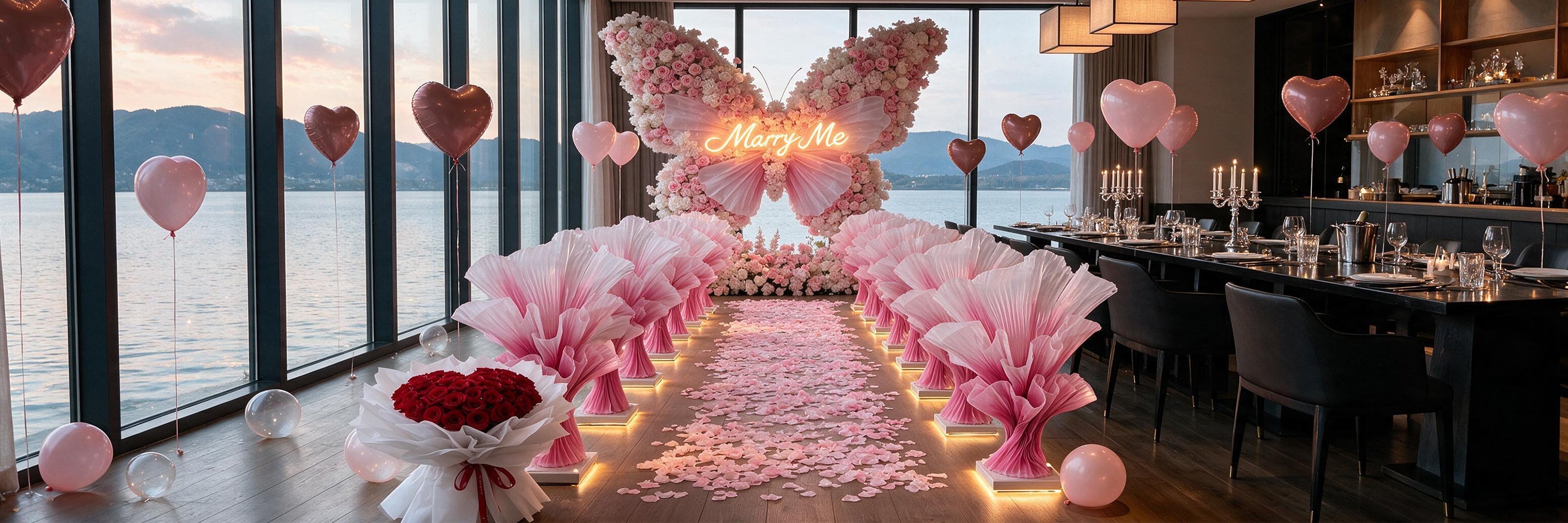 Gradient Centerpieces