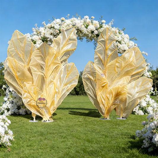 Flowerva Eternal Leaf Wedding Event Art Installation