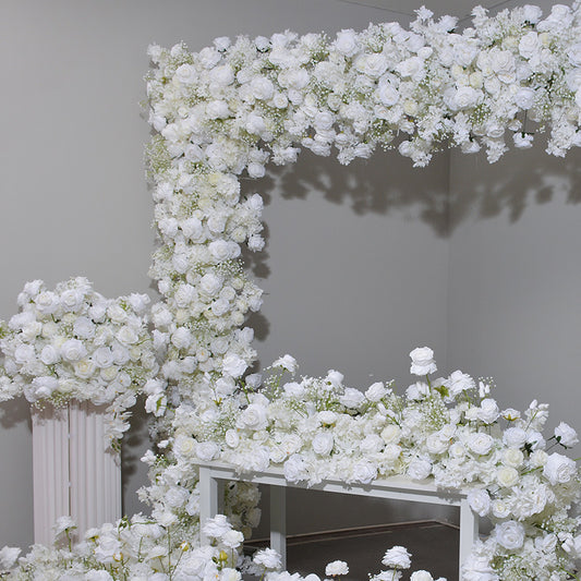 Baby'S Breath Simulation Flower Square Arch Decoration Flower Rows Flower Ball New Wedding Decoration ๏ปฟ