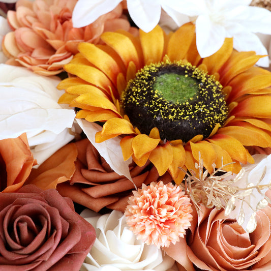Wedding Flower Box Sunflower