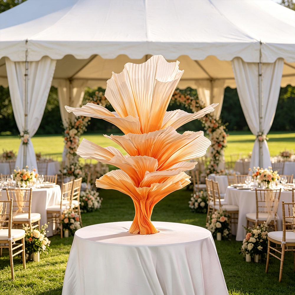 Flowerva "Romantic Light" Table Flower Wedding Decoration/Home Decor