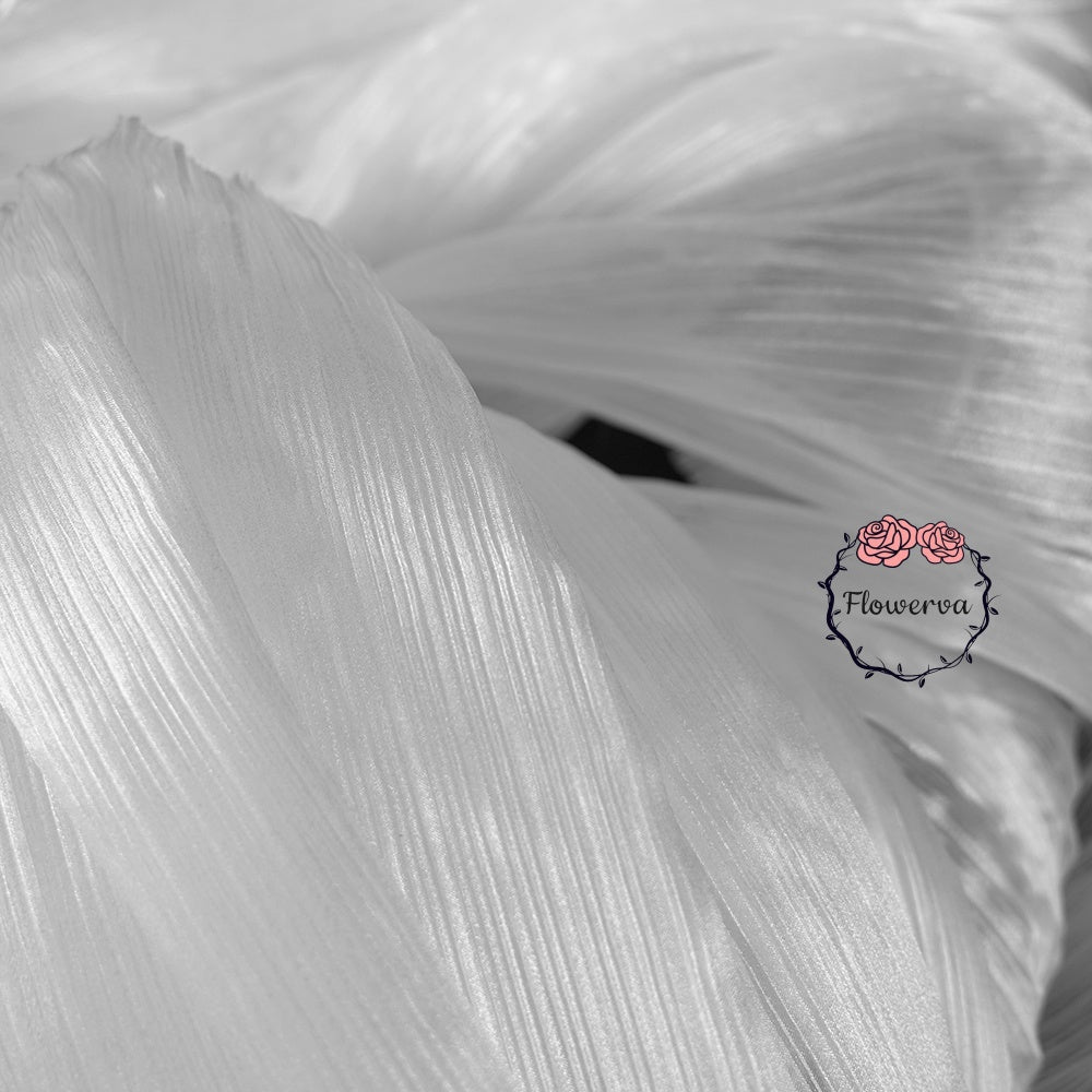 Flowerva Organza Wedding Arrangement Decorative Floral Semi-Finished Petals