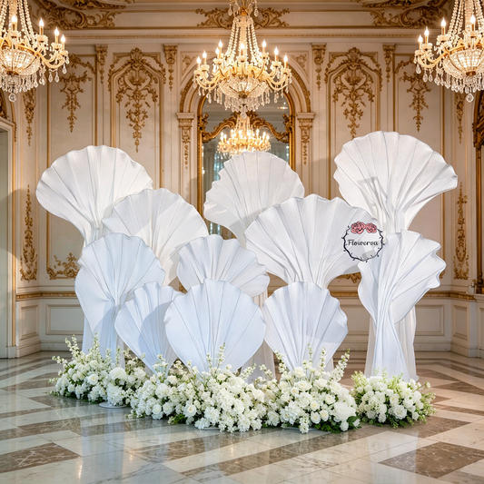 Flowerva Aetherial Plume Wedding Decor