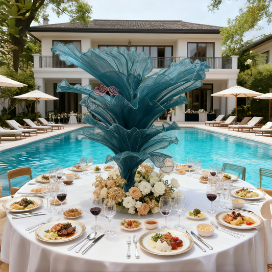 Flowerva "Ocean Love" Wedding and Home Art Installation