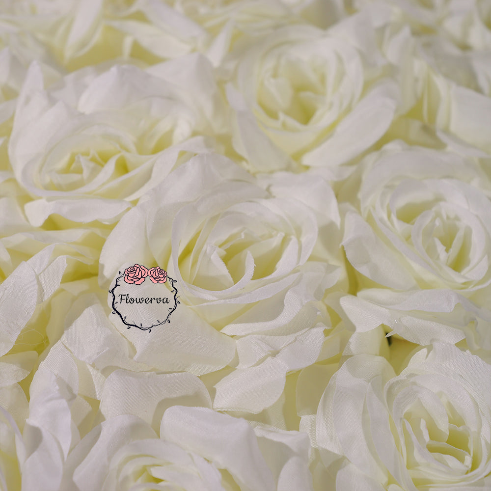 Flowerva 70/60/50/40/30cm White Rose Floral Ball Wedding Party Banquet Table Centerpieces