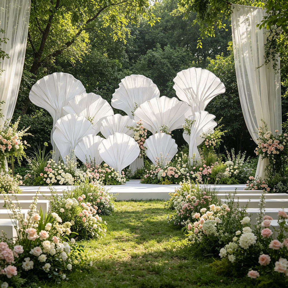 Flowerva Aetherial Plume Wedding Decor