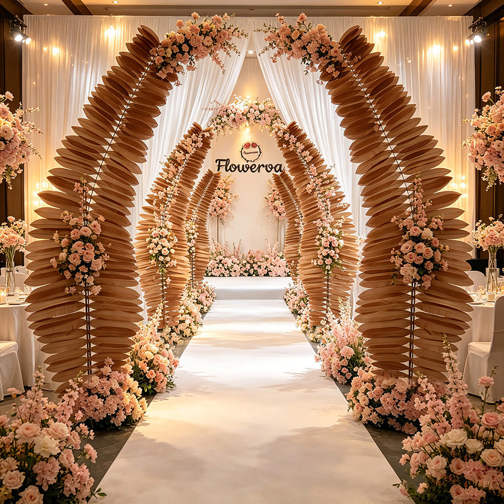 Flowerva Feather Drift Sculpture Wedding Decor(Sold Individually)
