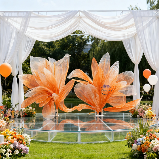 Flowerva Eternal Flower Wedding Event Art Installation