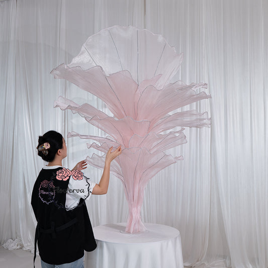 Flowerva Table Flower Wedding Decoration Light Pink