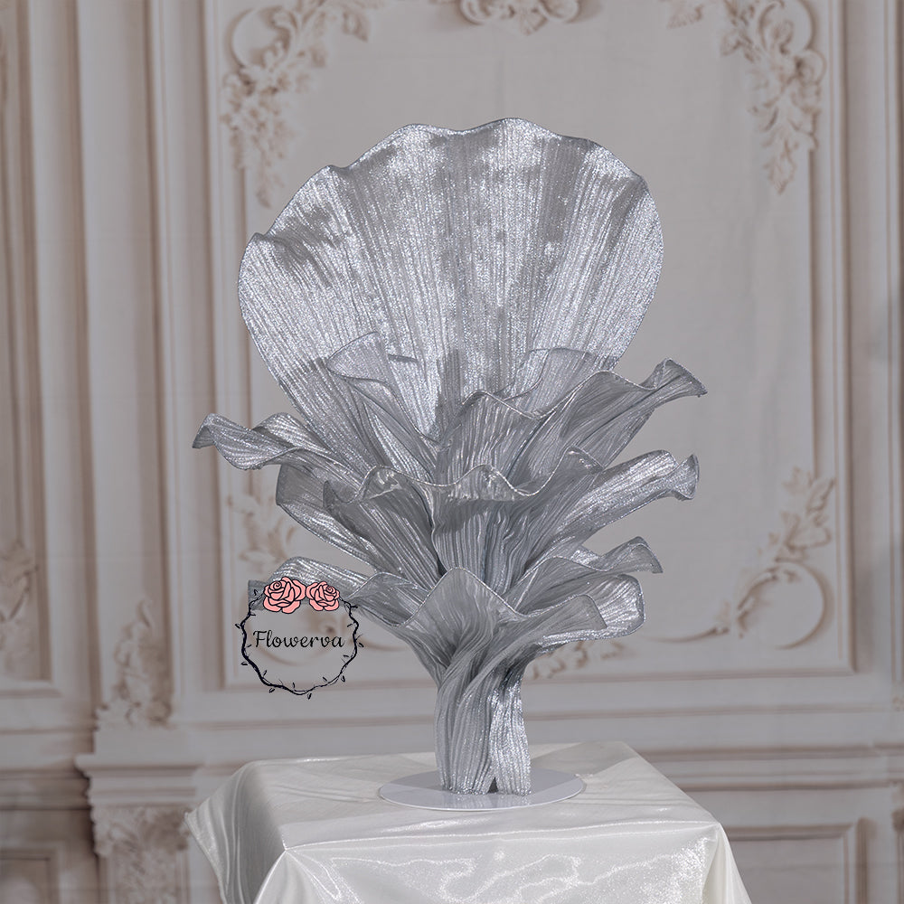 Flowerva Height Fabric Table Flower Wedding Decor(Without Flowers)