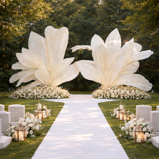 Flowerva Ethereal Wing Wedding Decor (Without Base)