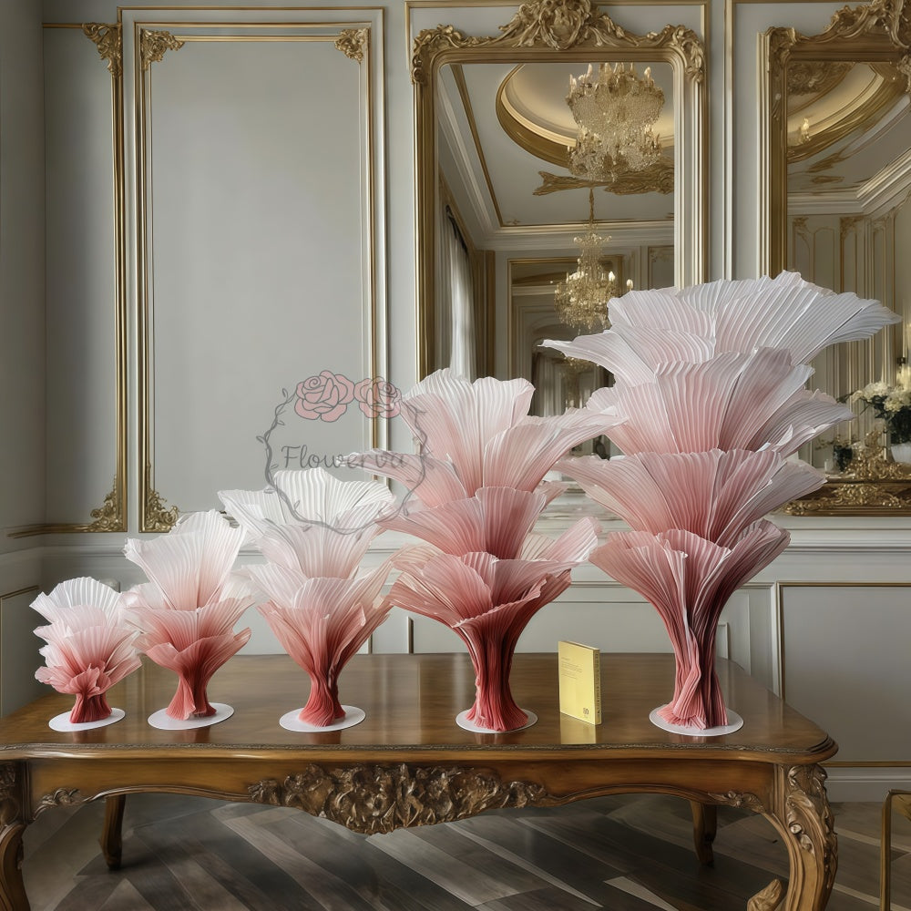 Flowerva Merlot Table Flower Wedding Table Centerpiece