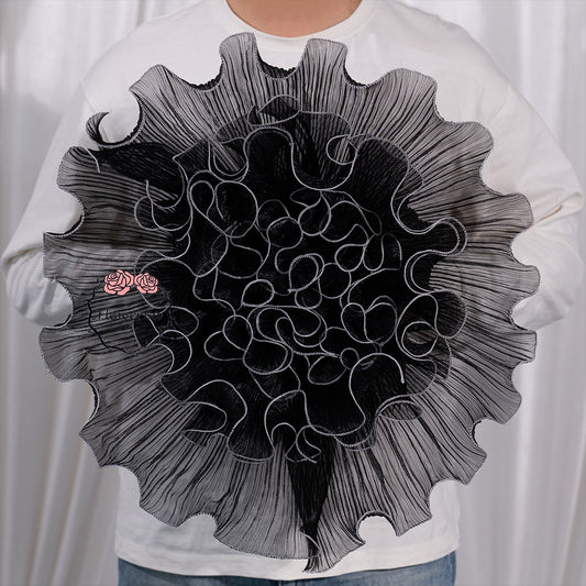 Flowerva – «grand Vase» blanc géant à faire soi-même, fleurs pour toujours, décoration d'arrière-plan pour fête de mariage