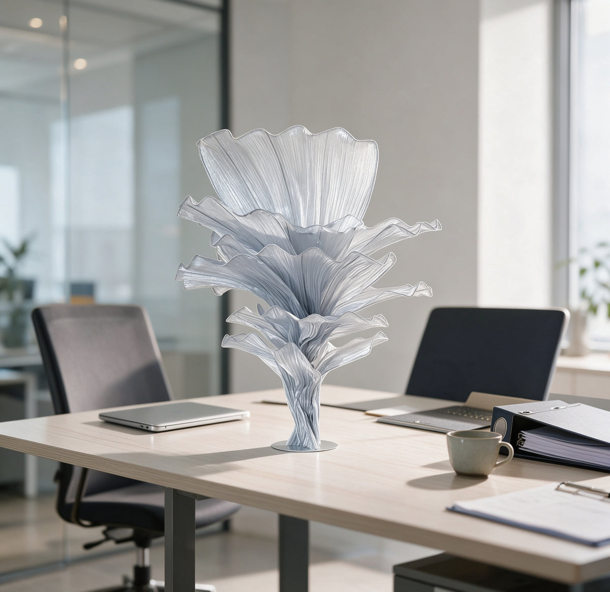 Flowerva "Glacier Flower" Luxury Wedding and Home Art Decoration