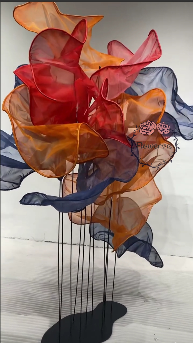 Flowerva "Flowing Monet Garden" Space Art Wedding Decoration
