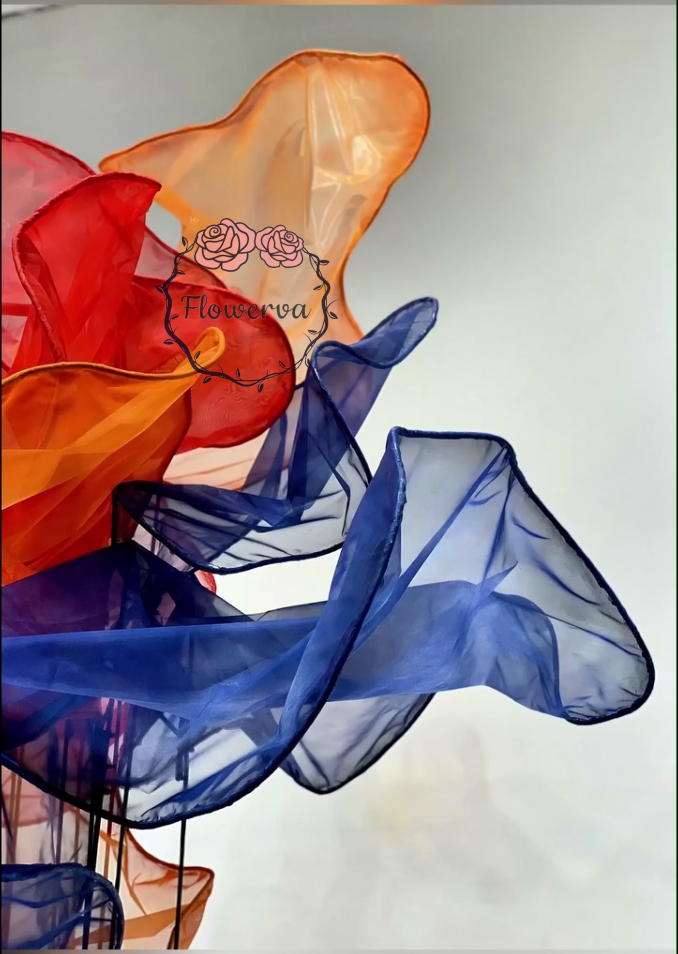 Ensemble de 36 pétales semi-finis