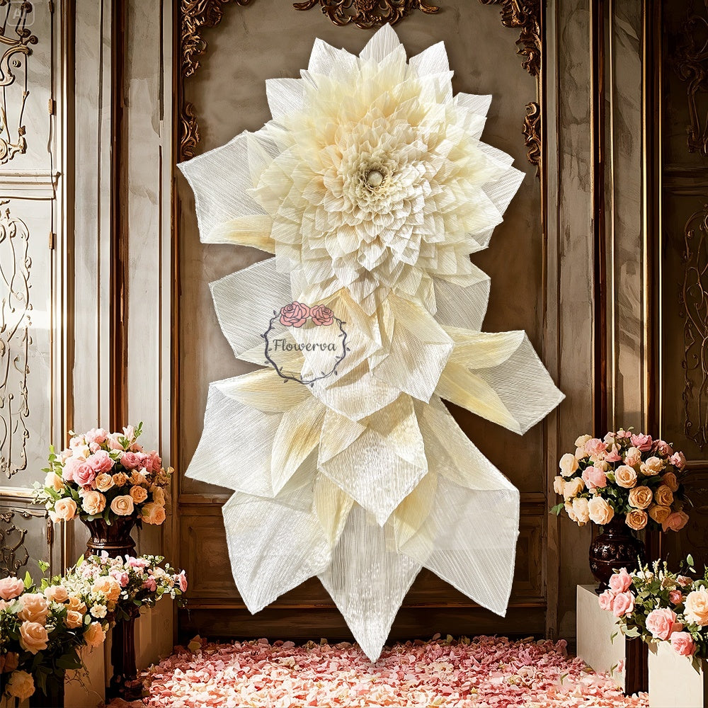 Flowerva "The Flower of Wealth" —Dahlia Wedding Decoration