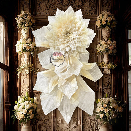 Flowerva "The Flower of Wealth" —Dahlia Wedding Decoration