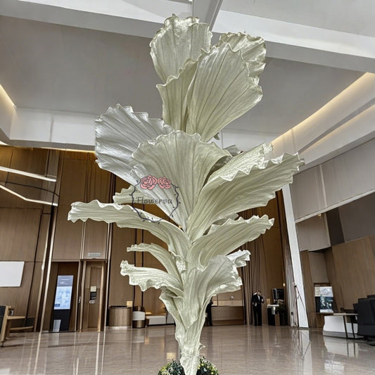 Flowerva Floating Light Leaf Shadow Advanced Art Installation