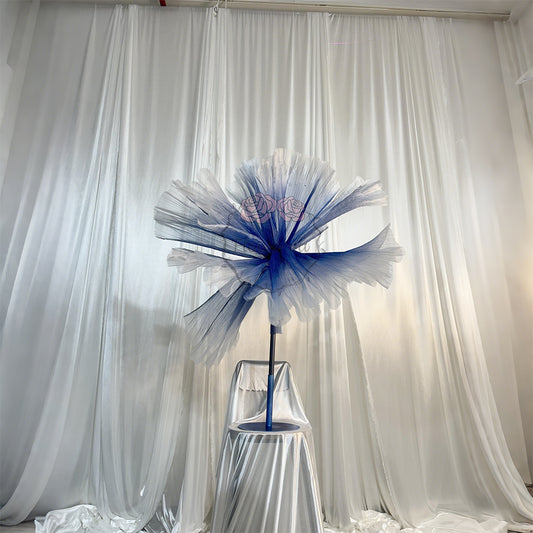 Flowerva "Starlight And Sea" dining table art installation