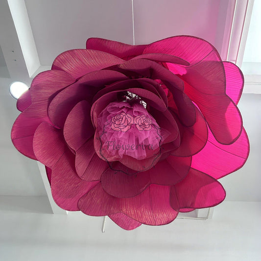 Flowerva Giant Suspended Fower Wedding Art Installation