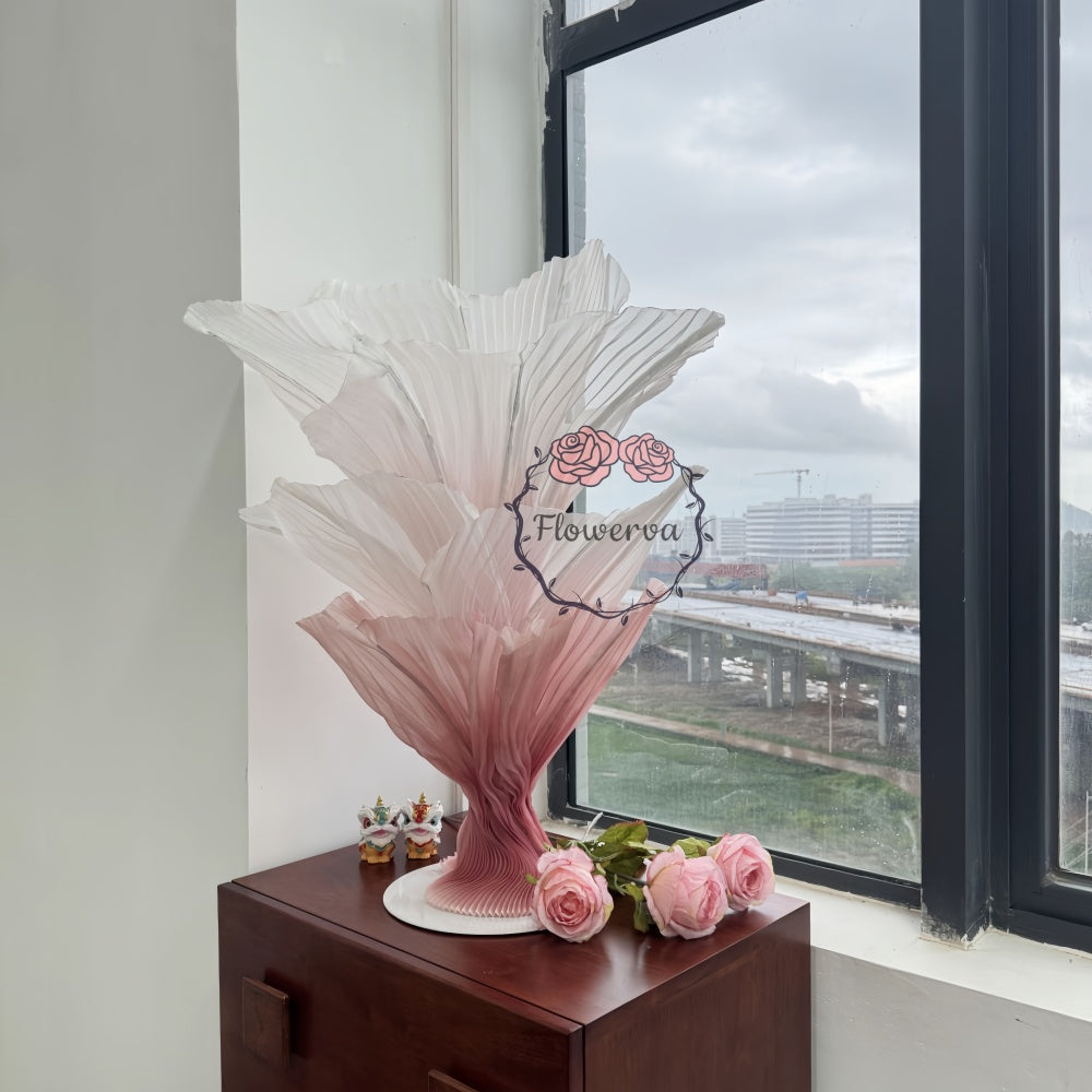 Flowerva "Romantic Light" Table Flower Wedding Decoration/Home Decor