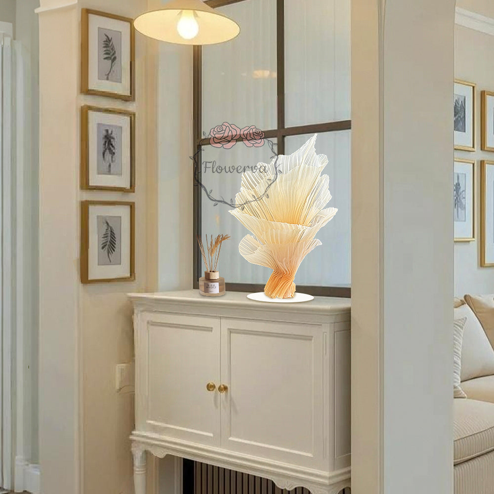 Flowerva "Romantic Light" Table Flower Wedding Decoration/Home Decor