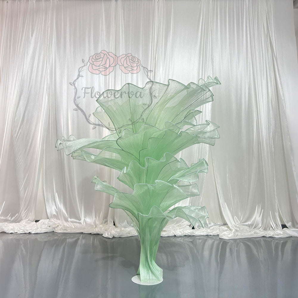 Flowerva Fabric Table Flower Wedding Decor(Without Flowers)