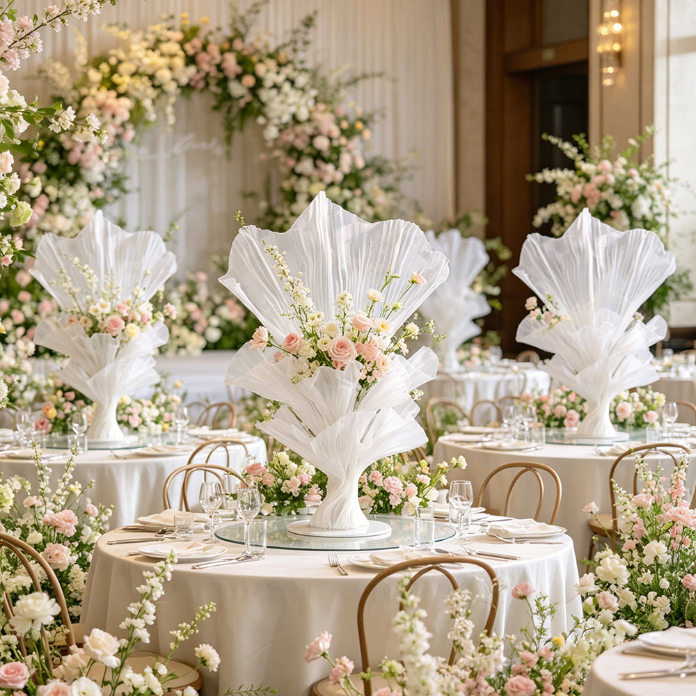 Flowerva "Romantic Light" Table Flower Wedding Decoration/Home Decor