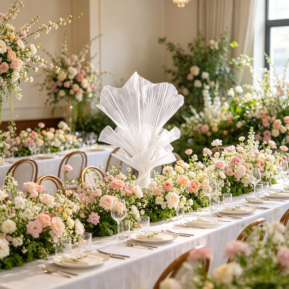 Flowerva "Romantic Light" Table Flower Wedding Decoration/Home Decor