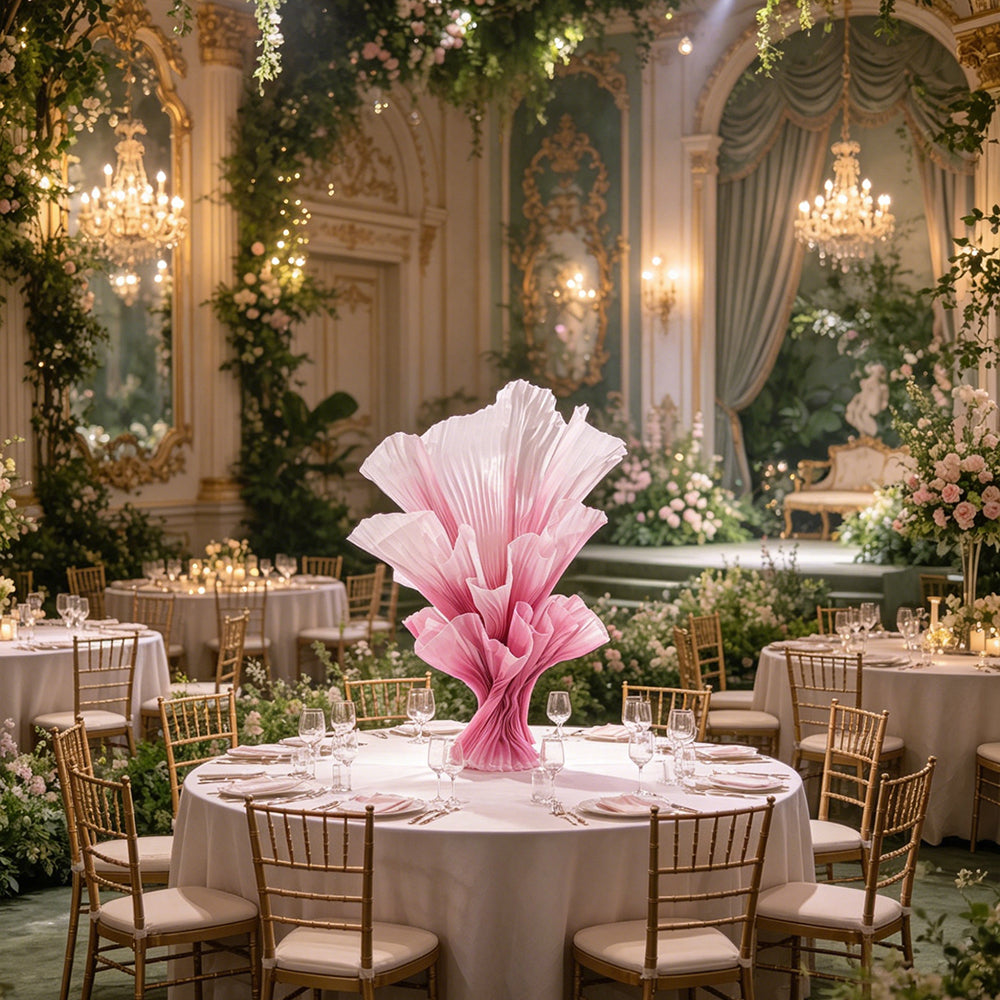 Flowerva "Romantic Light" Table Flower Wedding Decoration/Home Decor