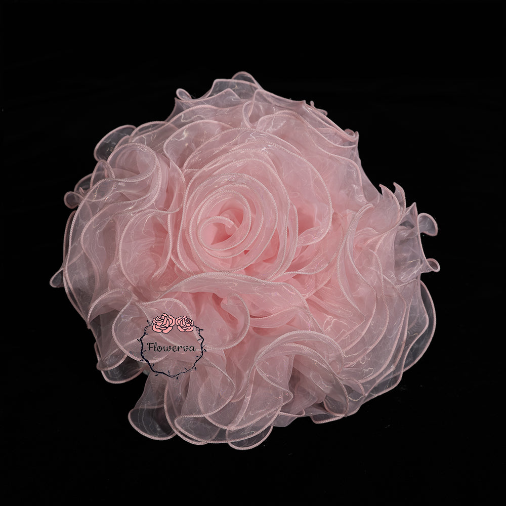 Flowerva Super Fluffy Organza Flower Wedding Decor