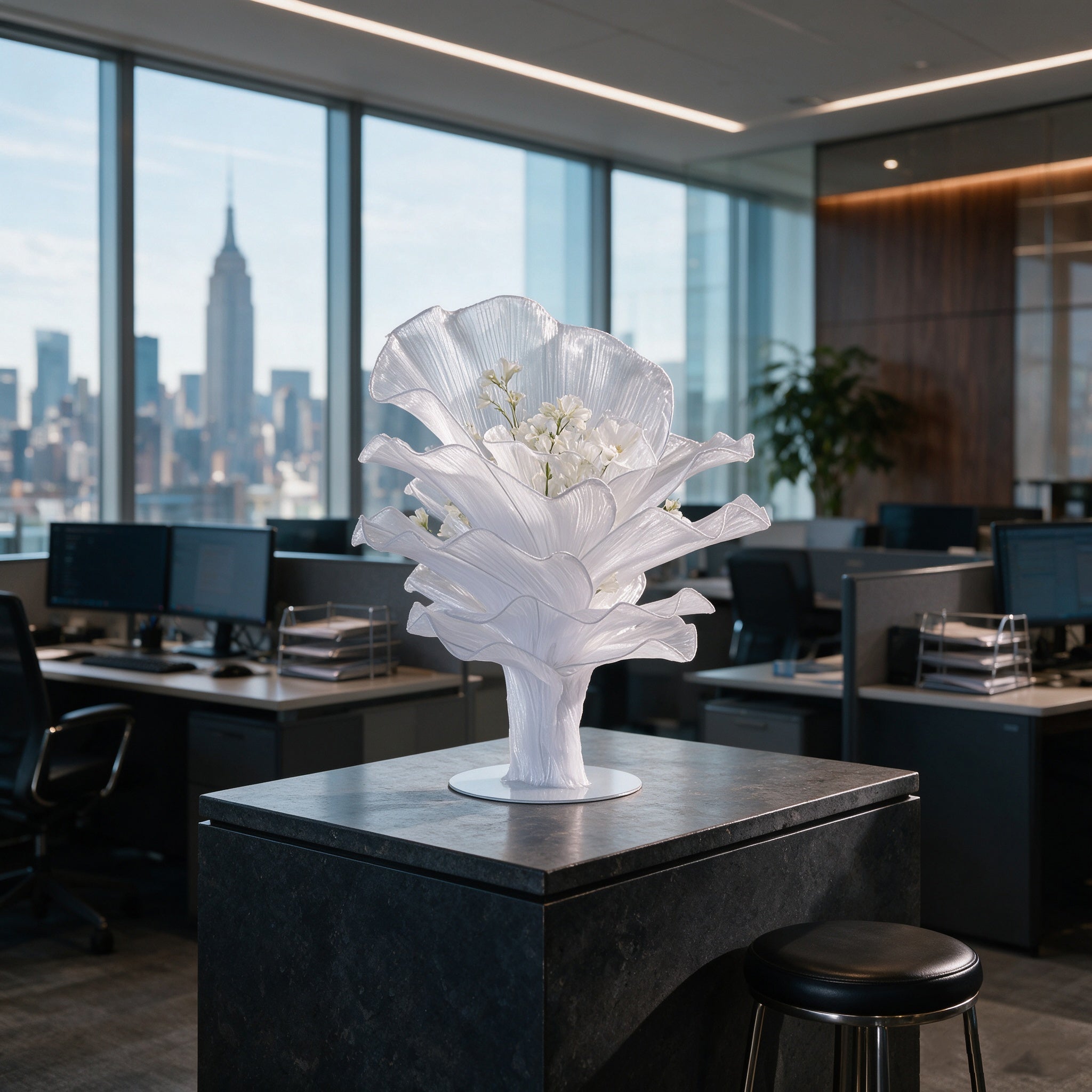 Flowerva Signature Sculptural Table Flower Ceremony Decor