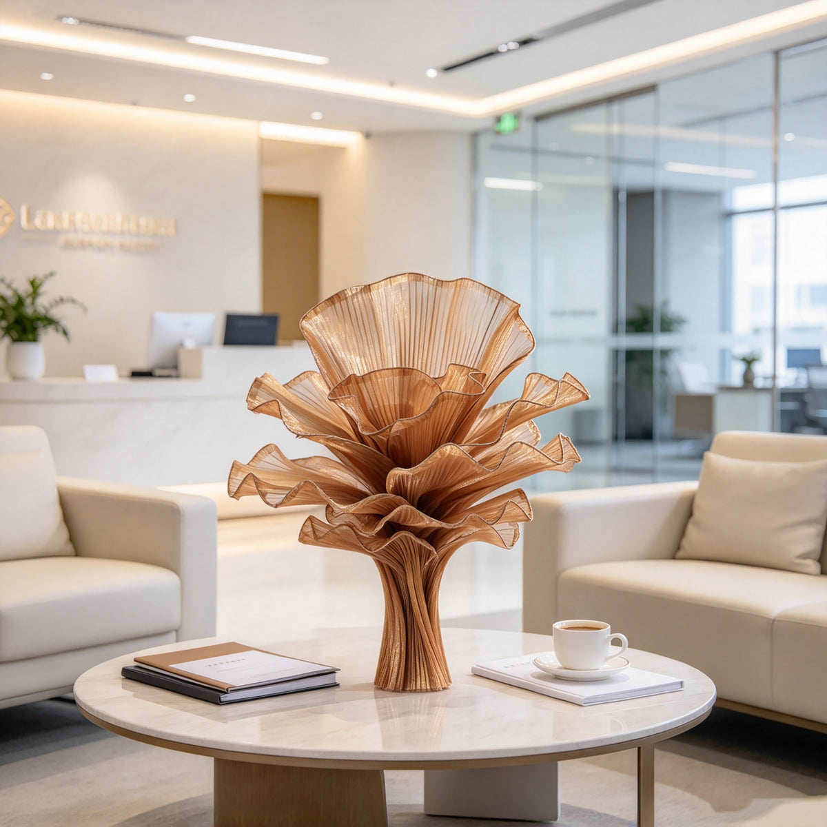 Flowerva Signature Sculptural Floral Centerpiece