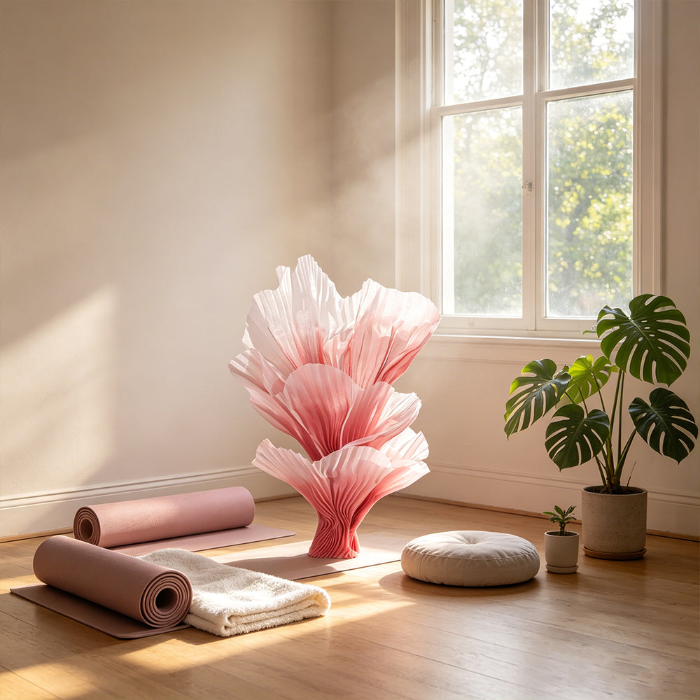 Flowerva "Romantic Light" Table Flower Wedding Decoration/Home Decor