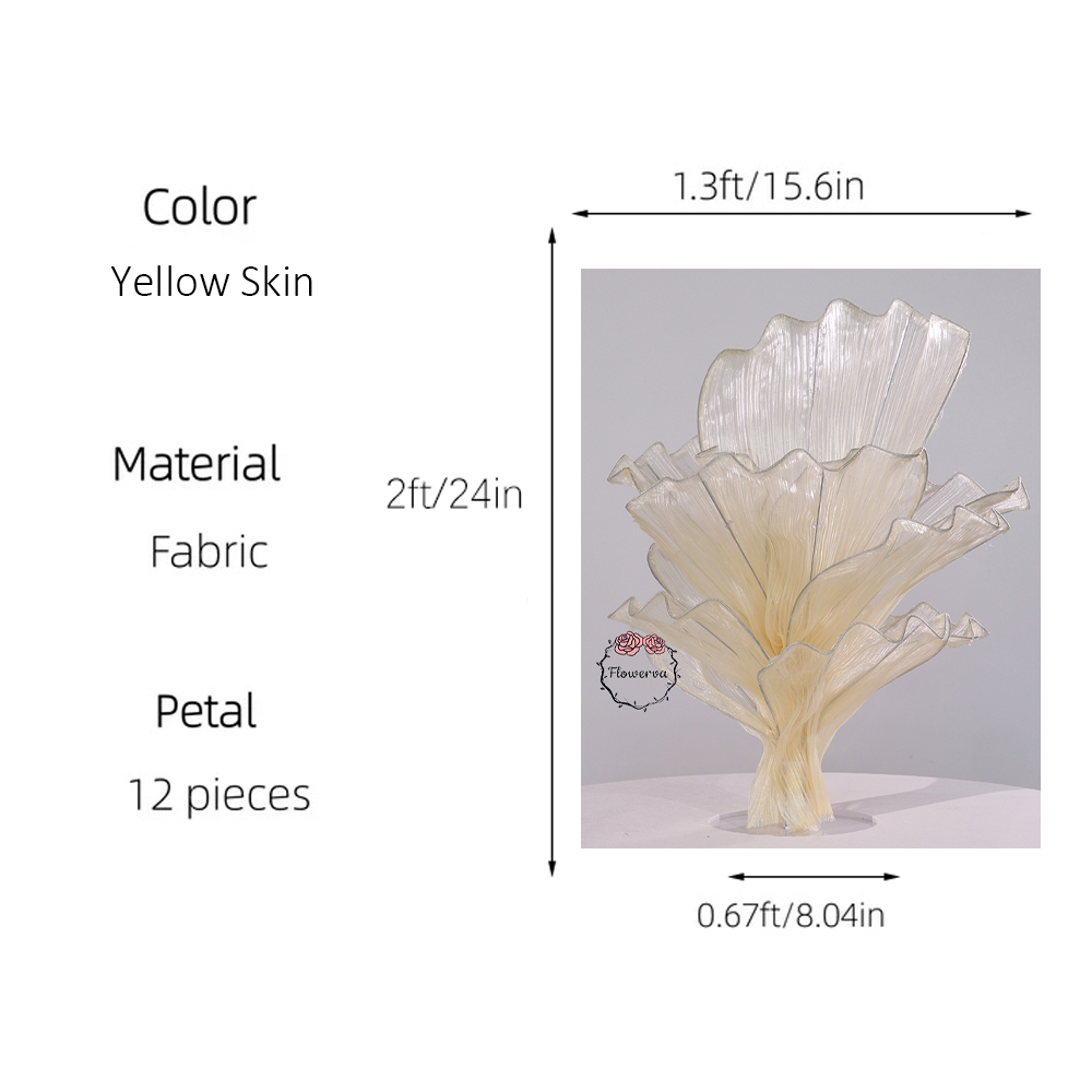 Ensemble de 36 pétales semi-finis
