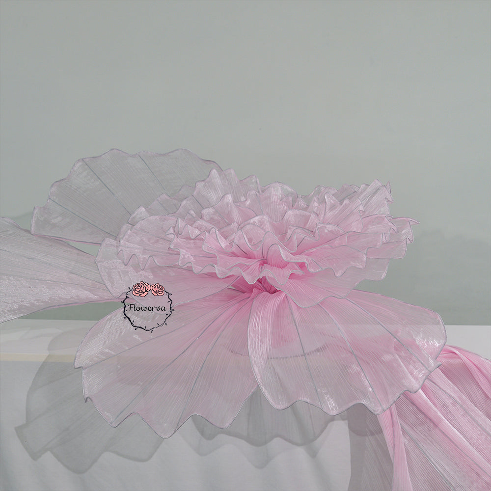 Flowerva Luminous Ruffle Veilscape Wedding Decoration