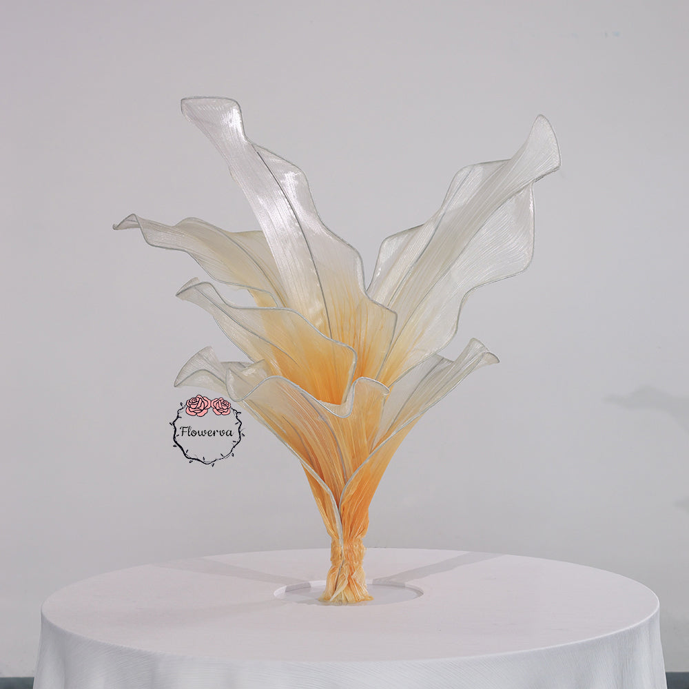 Flowerva Amber Veil Table Flower Wedding Decoration 3.0 Upgraded Version