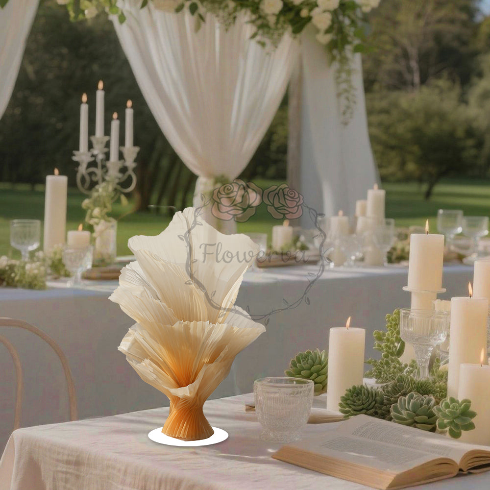 Flowerva "Romantic Light" Table Flower Wedding Decoration/Home Decor
