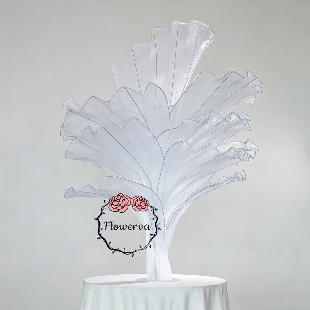 Flowerva Height Fabric Table Flower Wedding Decor(Without Flowers)