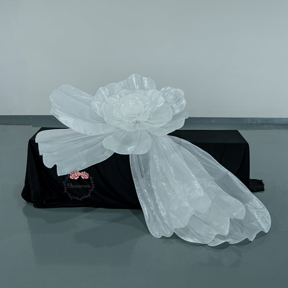 Flowerva Sheer Petal Bow Wedding Decor