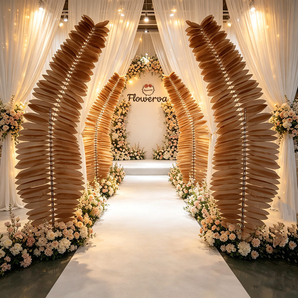 Flowerva Feather Drift Sculpture Wedding Decor(Sold Individually)