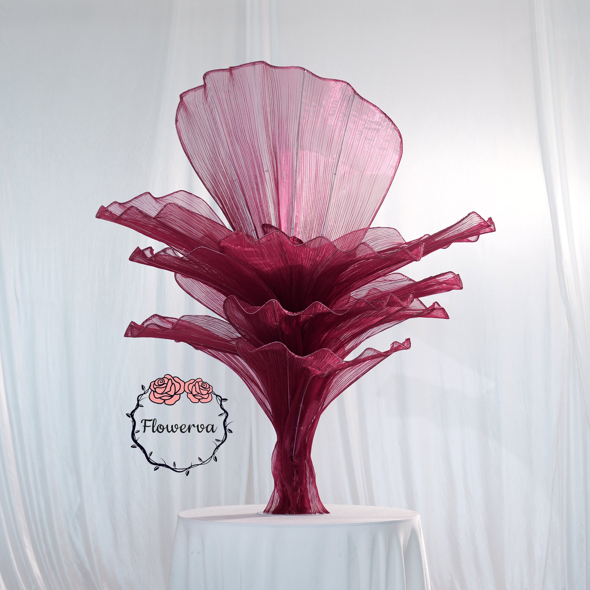 Flowerva Table Floral Compositions Wedding Table Decor 150cm