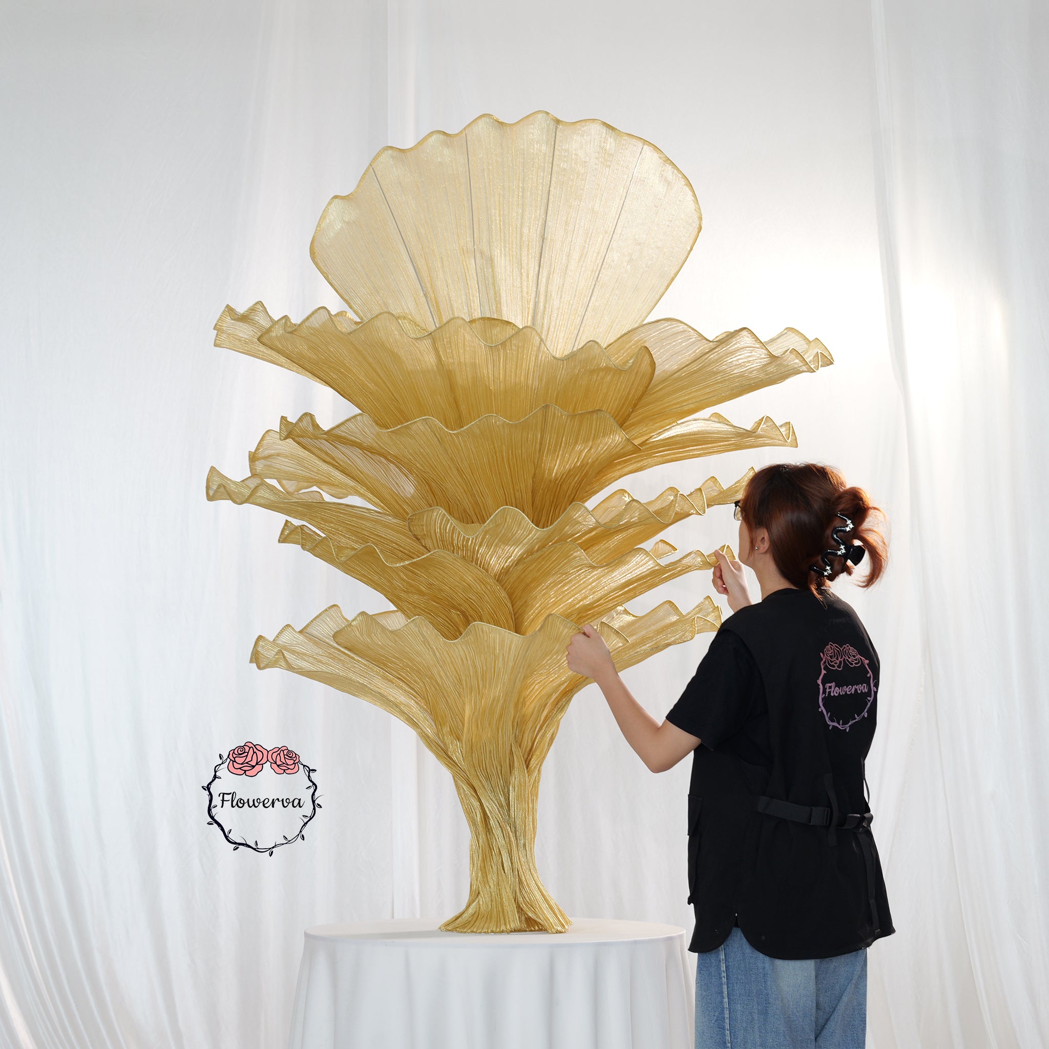 Flowerva Table Floral Compositions Wedding Table Decor 180cm
