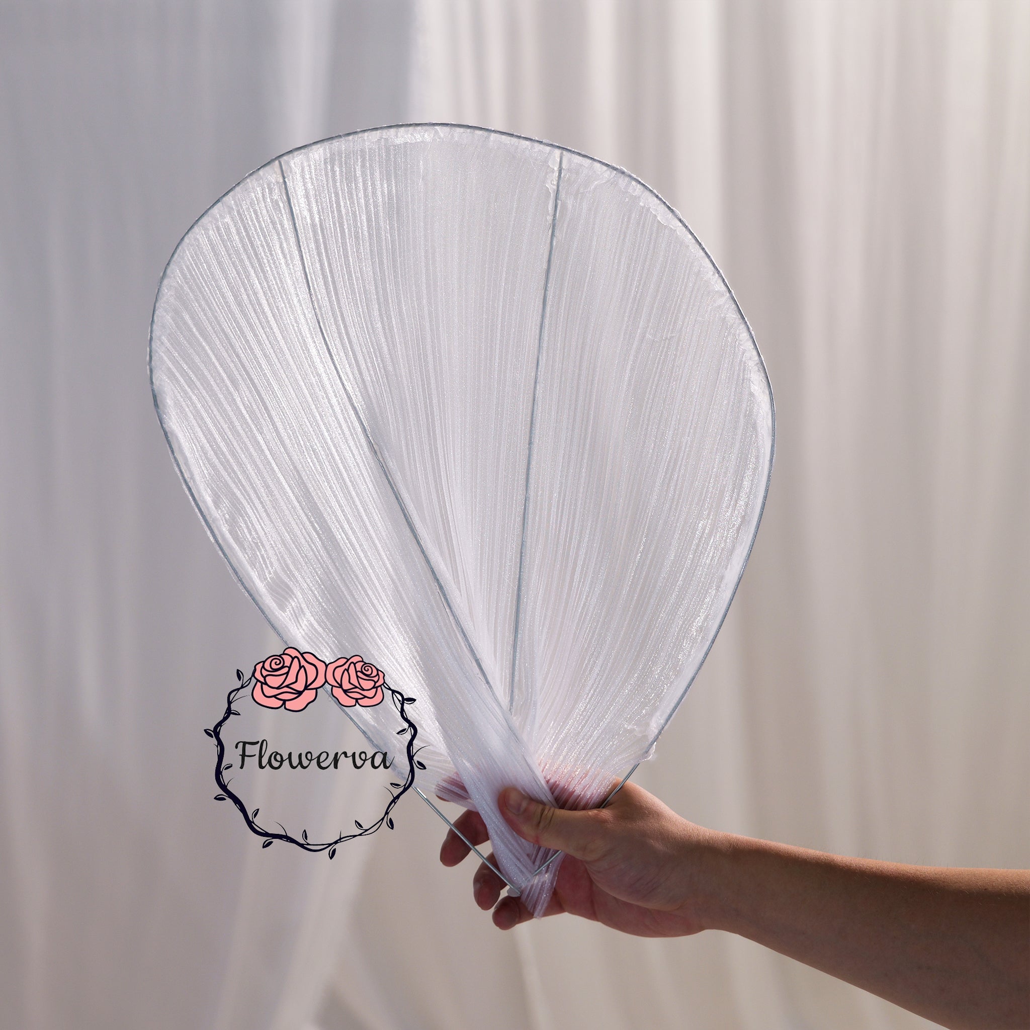 Flowerva Floral Accents Wedding & Home Decor White