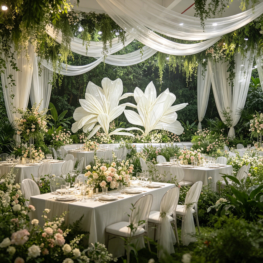 Flowerva Ethereal Wing Wedding Decor (Without Base)
