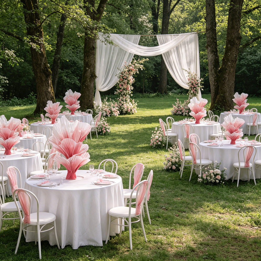 Flowerva "Romantic Light" Table Flower Wedding Decoration/Home Decor