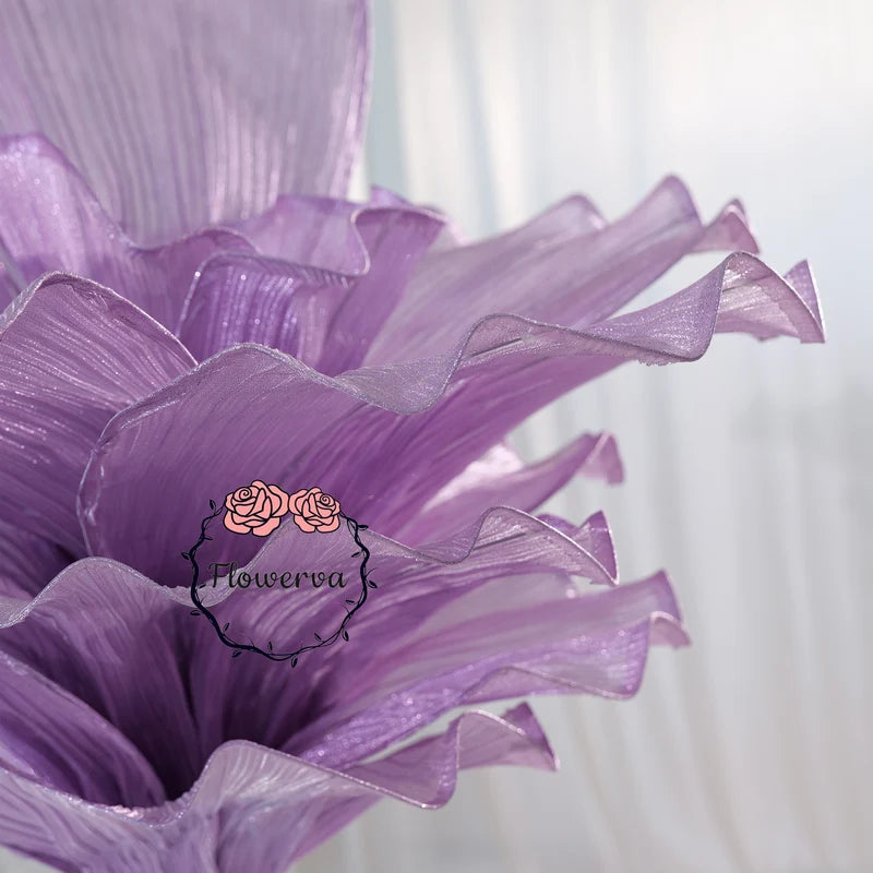 Flowerva Luxury Fabric Floral Centerpieces Handcrafted Wedding & Event Decor