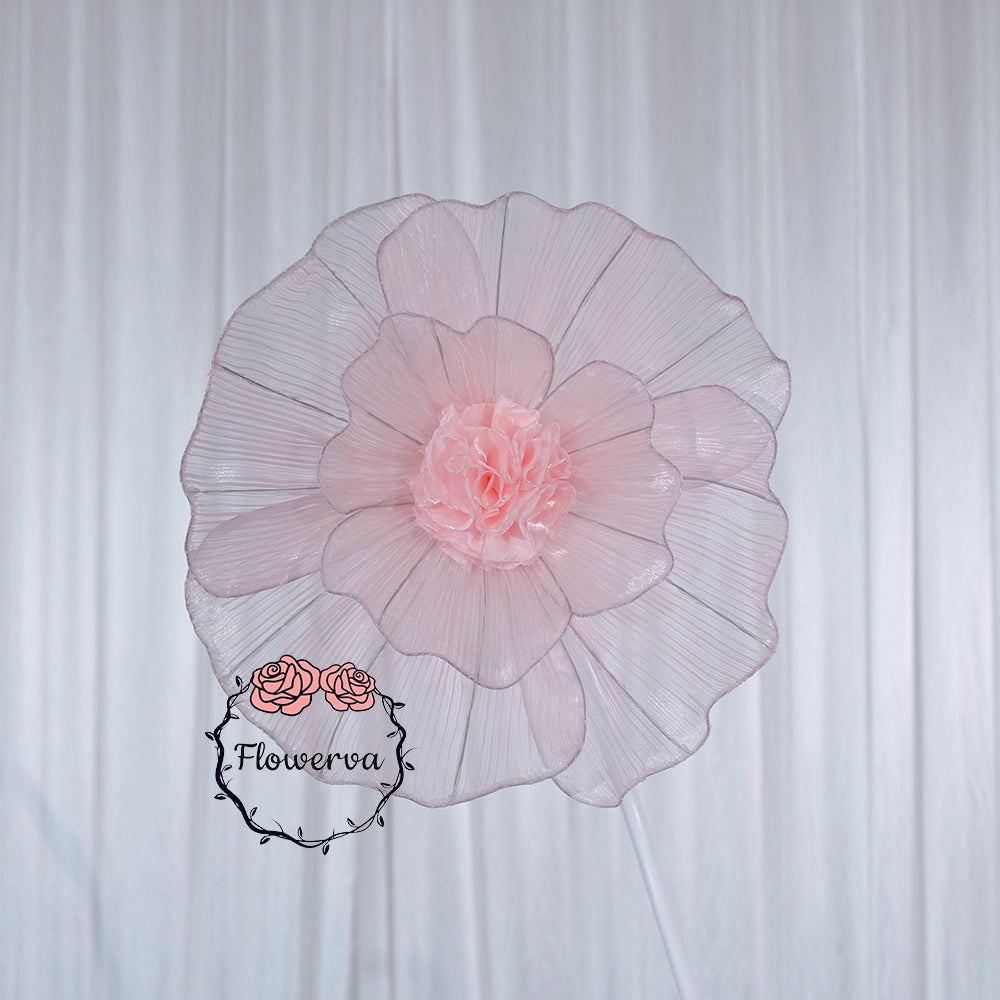 Flowerva Fabric Giant Flower Centerpiece Luxury Wedding & Event Decor